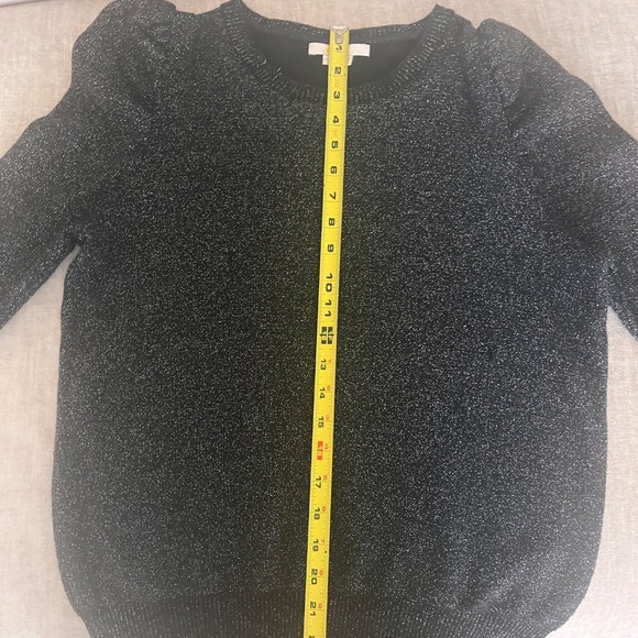 Sparkle Puffed Sleeve Sweater - Picture 14 of 14